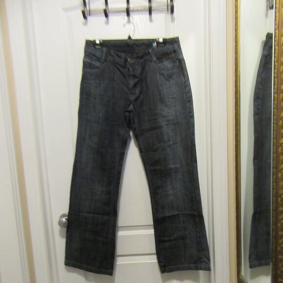 Men's Boot Cut Jeans 32/32 Urban Behavior - Picture 3 of 8